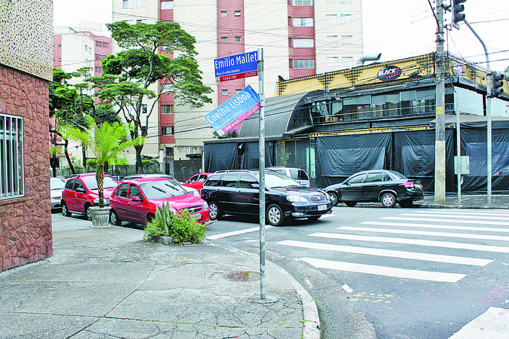 Placa Torta rua Coelho Lisboa Carol Gazeta do Tatuapé