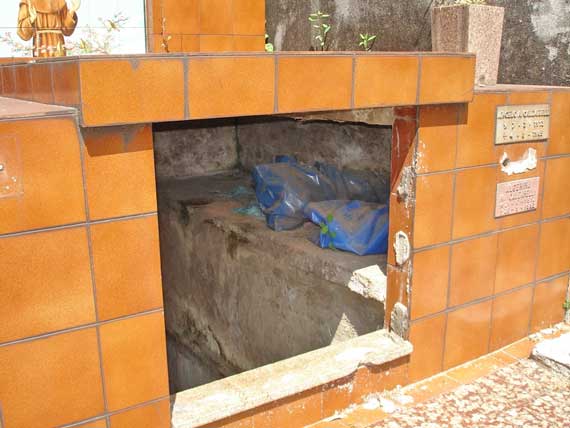 Cemitério abandonado