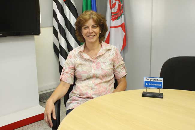 ARICANDUVA – Subprefeita aposta no dinamismo