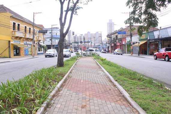 Praça já esteve melhor