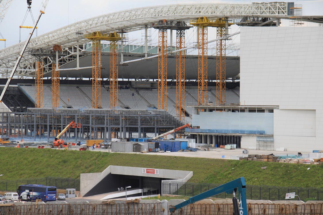 Arena Corinthians – Testes e nova peça