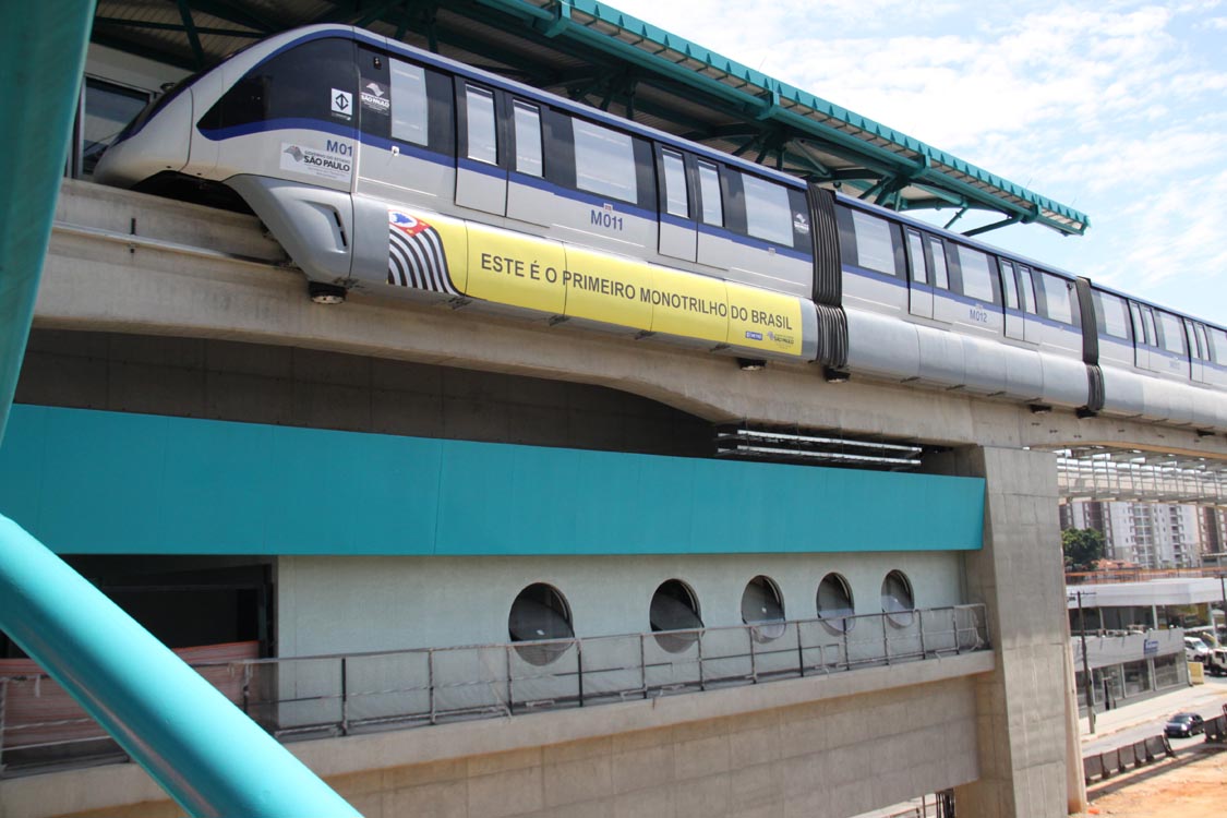 Monotrilho: visita controlada segue mantida para maio