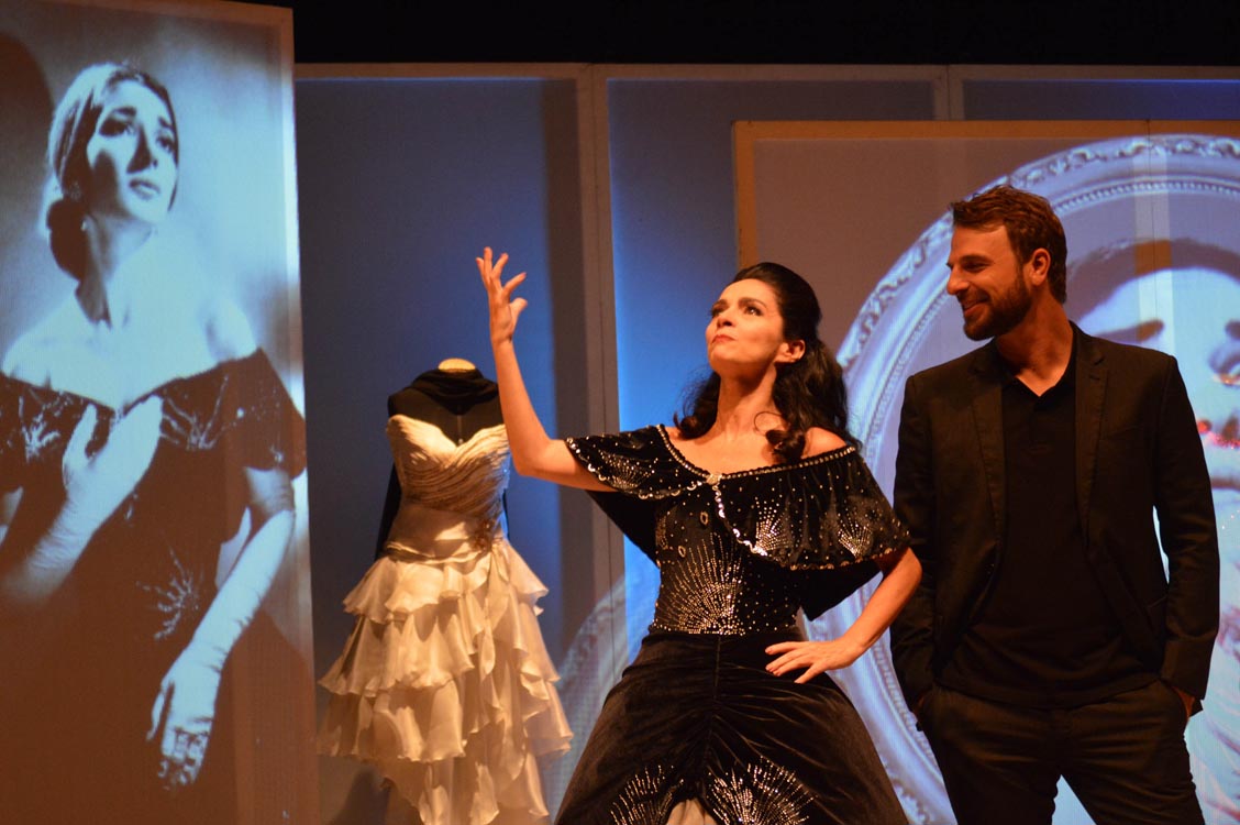 ‘Callas’, com Claudia Ohana