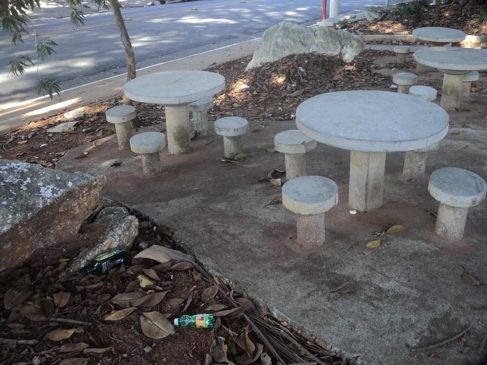 VILA DALILA – Praça precisa de zeladoria