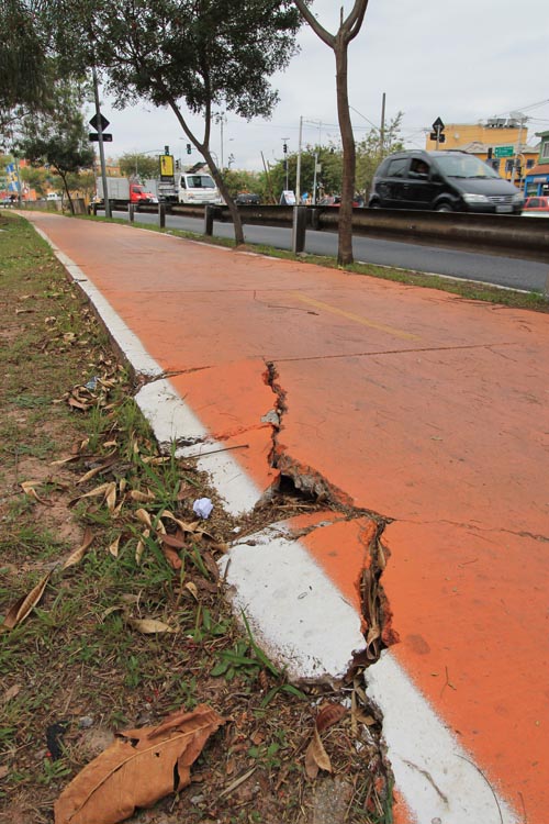 CICLOVIA DA RADIAL – Ciclistas estão com receio