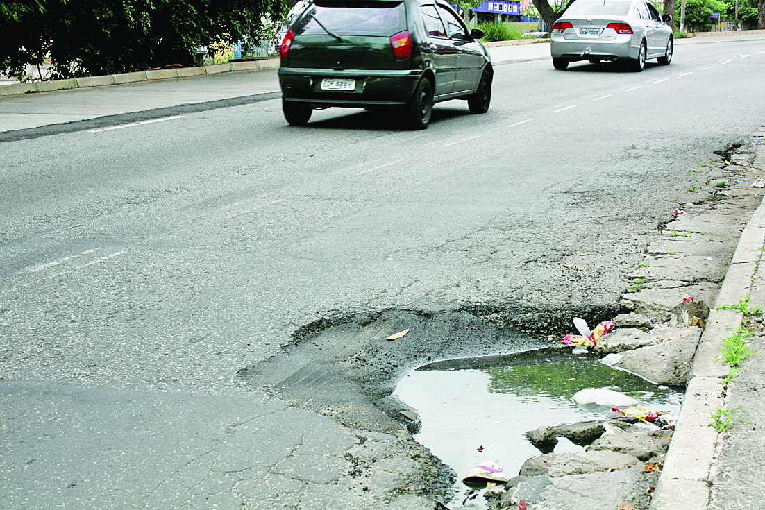 Avenida dos buracos, a Itaquera?