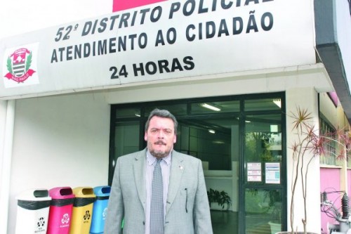 O morador do Tatuapé, Eduardo Kosovicz, é o delegado titular do 52º DP - Parque São Jorge