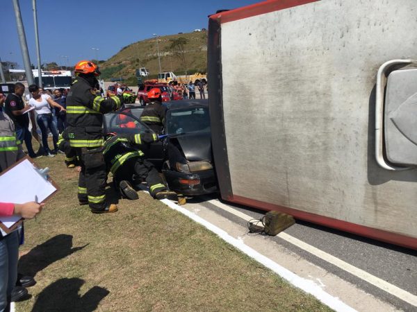 1º Simulado de Catástrofe Santa Marcelina é realizado em Itaquera