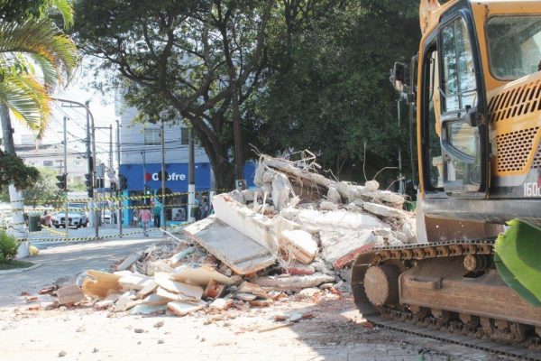 Nova Base: trabalhos são iniciados