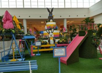 Clima de Páscoa no Shopping Center Norte