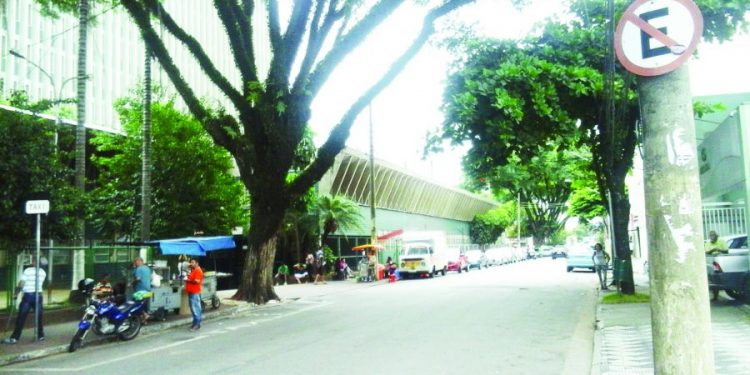 Projeto de Zona Azul em hospital