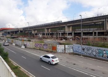Obras do novo Terminal de Ônibus Itaquera não avançam