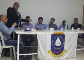 Reunião de segurança no Conseg Pq São Jorge
