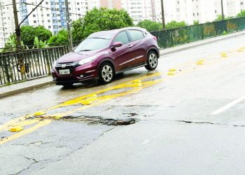 Sub Mooca promete tapar os buracos do Viaduto Carlos Ferracci (antigo Azevedo)