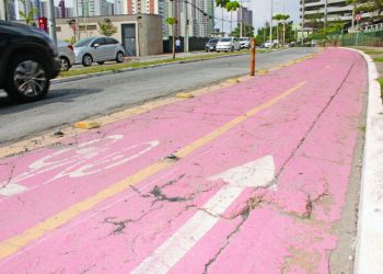 Ciclofaixas do Tatuapé seguem sem manutenção e sinalização ruim