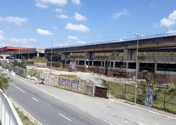 Obras do novo Terminal de Ônibus de Itaquera estão paradas e não há previsão de reinício