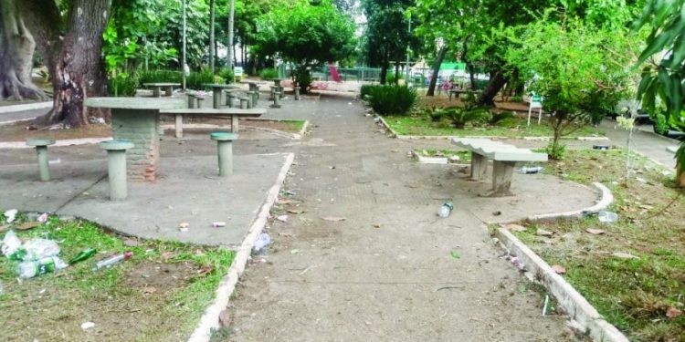 Moradores ficam em paz com a presença da PM na Praça General Costa Barreto, no Tatuapé