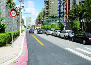Ciclofaixa vai voltar, após obras no Jardim Anália Franco