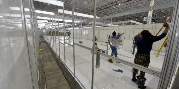 Inscrições para trabalhar no Hospital de Campanha terminam hoje, 27, às 13 horas