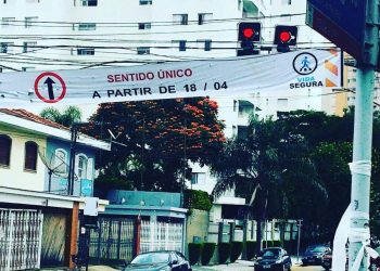 Rua Cantagalo, no Tatuapé, tem mudança de direção