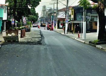 Após Rua Itapura, a Avenida Vereador Abel Ferreira será recapeada