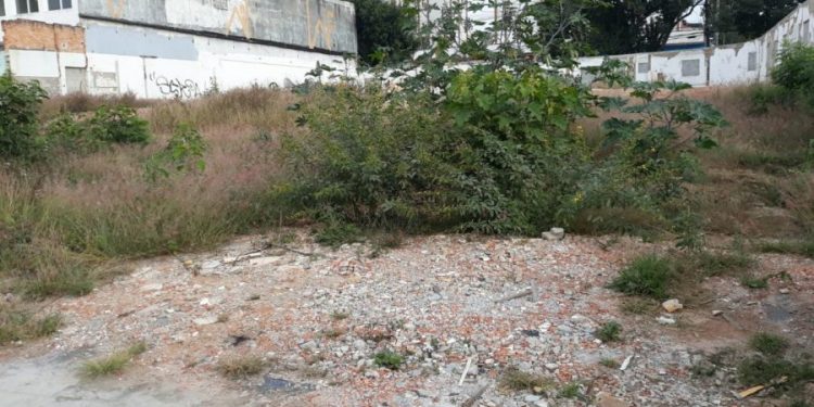 Quando começa a obra na área onde estava o antigo Hospital Vila Carrão?