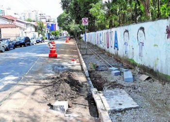 Calçadas da Rua Tijuco Preto, no Tatuapé, serão adequadas