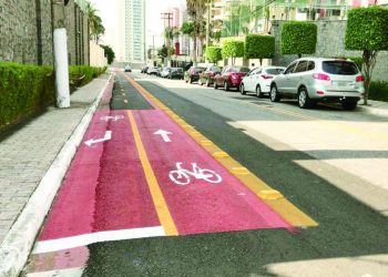 Ciclofaixas do Anália Franco foram reformadas, mas ainda continuam sem função