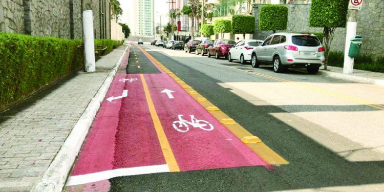 Ciclofaixas do Anália Franco foram reformadas, mas ainda continuam sem função