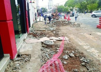 Calçadas em obras no Tatuapé serão entregues em dois meses?