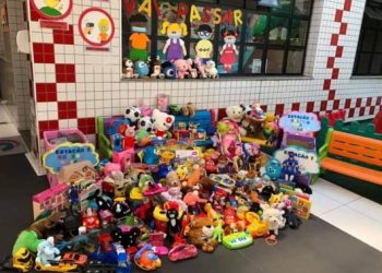Arrecadação de brinquedos irá ajudar crianças em hospitais e comunidades