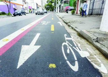 Av. Waldemar Tietz, em Artur Alvim, entra no roteiro das ciclofaixas
