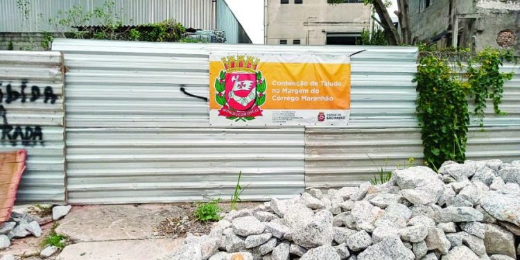 Prefeitura gasta quase R$ 1 milhão em contrato de obras no Córrego Maranhão