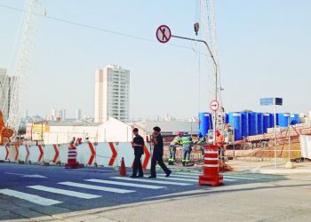 Estação Guilherme Giorgi, do Metrô, altera circulação do trânsito