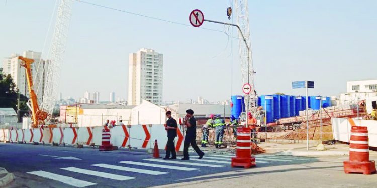 Estação Guilherme Giorgi, do Metrô, altera circulação do trânsito