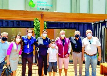 Espaço leva ações ambientais e atendimento ao Parque Sabesp Mooca