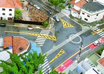 Ciclofaixa da Rua Bento Gonçalves, no Anália Franco, ainda é criticada