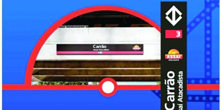 Estação da Linha 3 – Vermelha agora tem o nome de Carrão – Assaí Atacadista