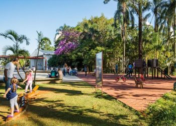Com o verão ‘batendo à porta’, Parque Sabesp Mooca é boa opção de passeio