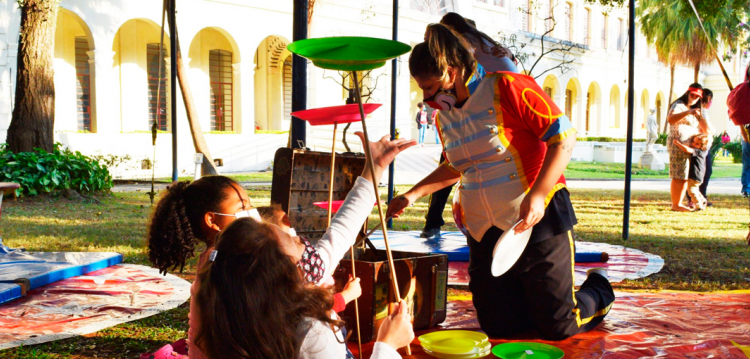 Museu da Imigração também é lugar de diversão para as crianças