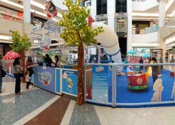 Complexo Tatuapé propõe uma aventura nas alturas com os Smurfs