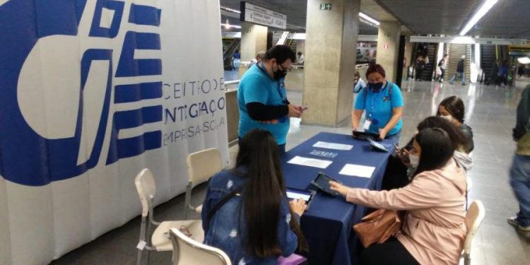 CIEE cadastra vagas de estágio nas estações Tatuapé e Paraíso do Metrô