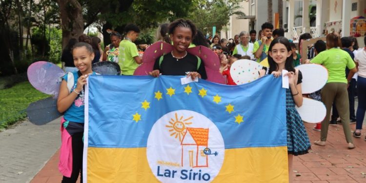 Bloco de carnaval do Lar Sírio, no Tatuapé, ensina sobre sustentabilidade