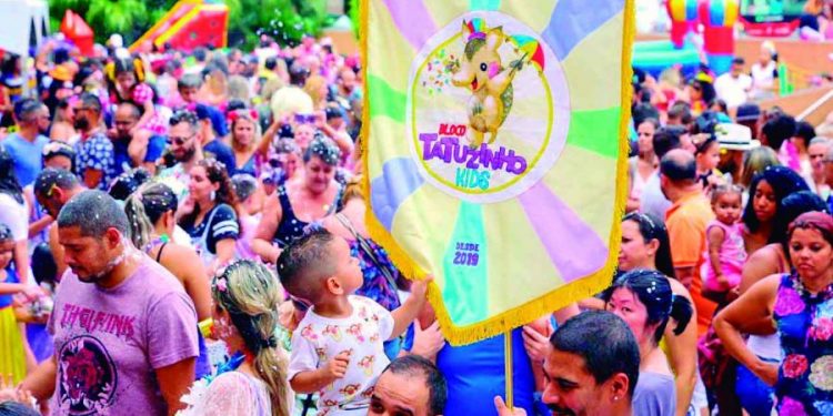 Bloco de carnaval Tatuzinho vai para as ruas divertir a criançada