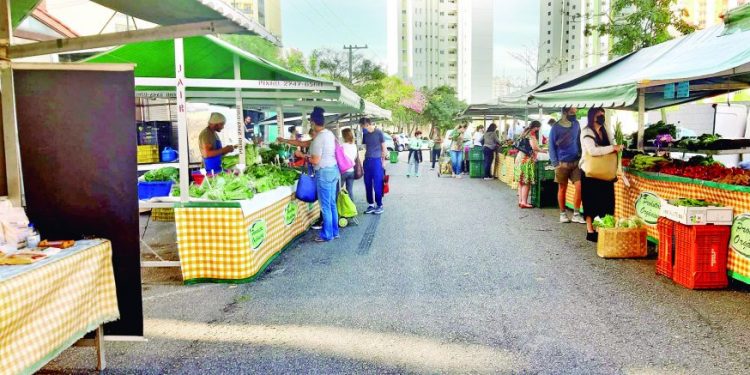 Feiras de orgânicos levam produtos para o Jardim Anália Franco e Mooca