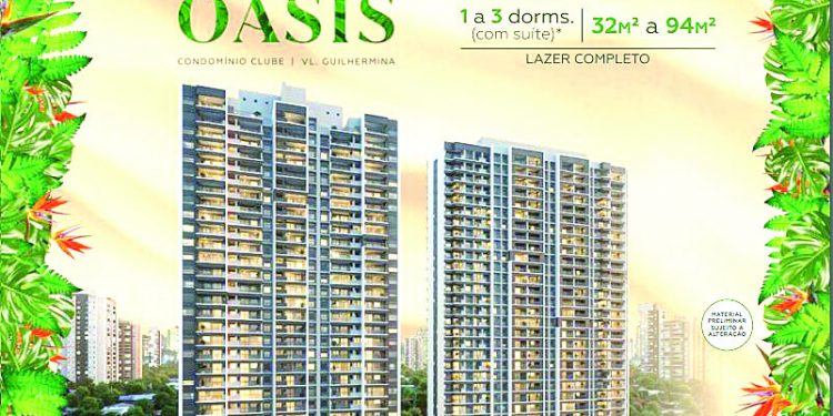 Oásis Condomínio Clube Vila Guilhermina – um novo conceito de morar bem