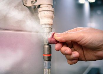 Vazamento de gás no condomínio