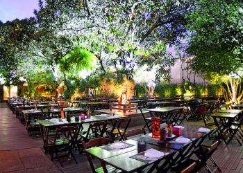 Quintal do Espeto é o melhor local para festas de confraternização