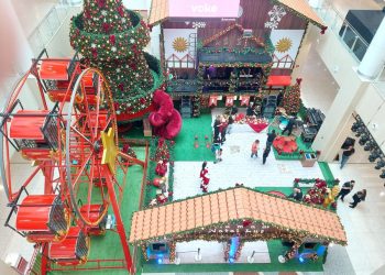 Natal Luz inspira decoração no Complexo Tatuapé