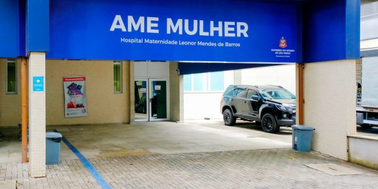 AME Mulher chega ao Hospital Leonor Mendes de Barros, no Belenzinho